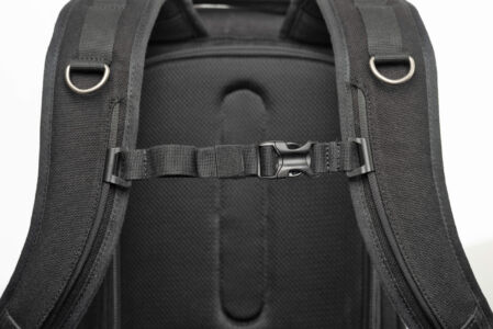 Retrospective Backpack Sternum Chest Strap in Black