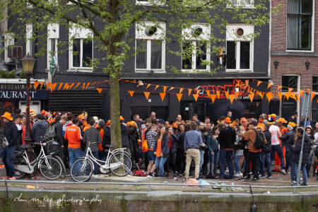 Kings Day In Amsterdam