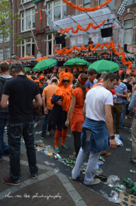 Kings Day In Amsterdam
