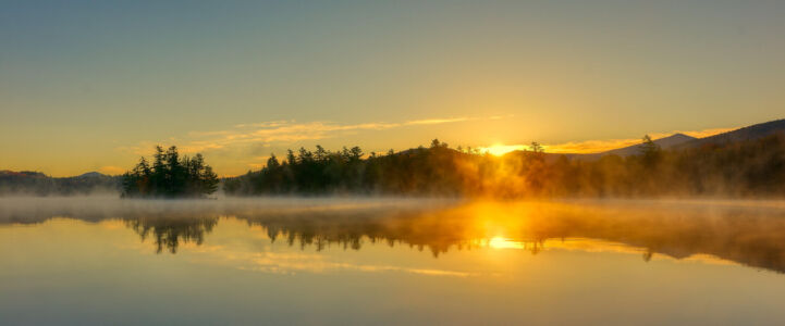 Sun Rise at Adirondack Lake Placid